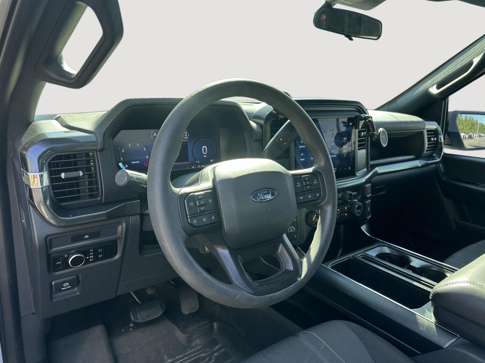 Used 2025 Space White Metallic Ford STX image 11