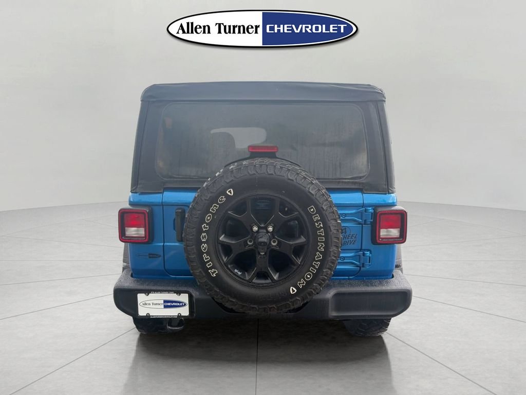 Used 2022 Blue Jeep Willys image 5