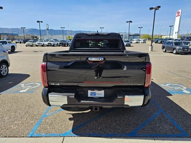 New 2026 Midnight Black Metallic Toyota Tundra 1794 Edition image 6