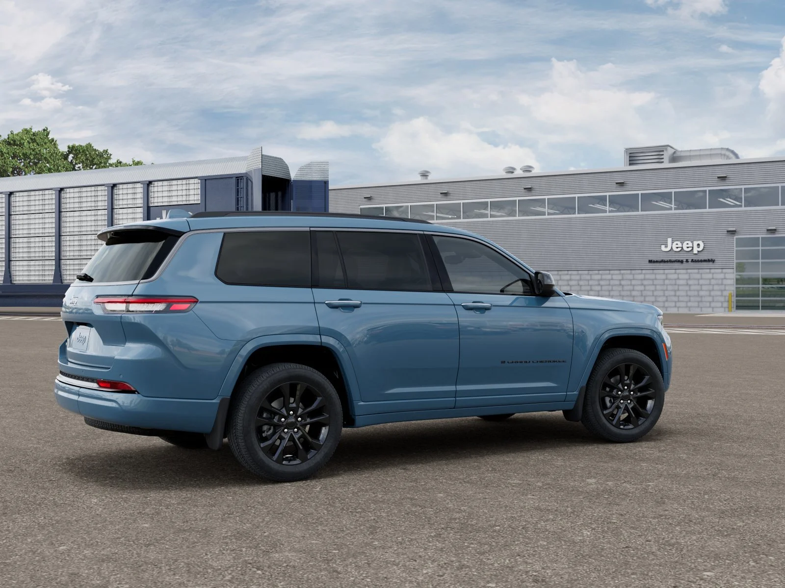 New 2026 Steel Blue Exterior Paint Jeep Limited image 4