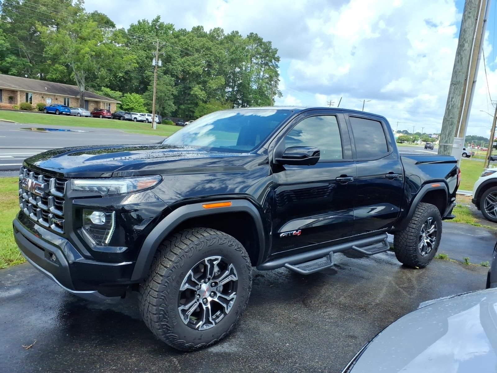 Used 2024 Black GMC AT4 image 2