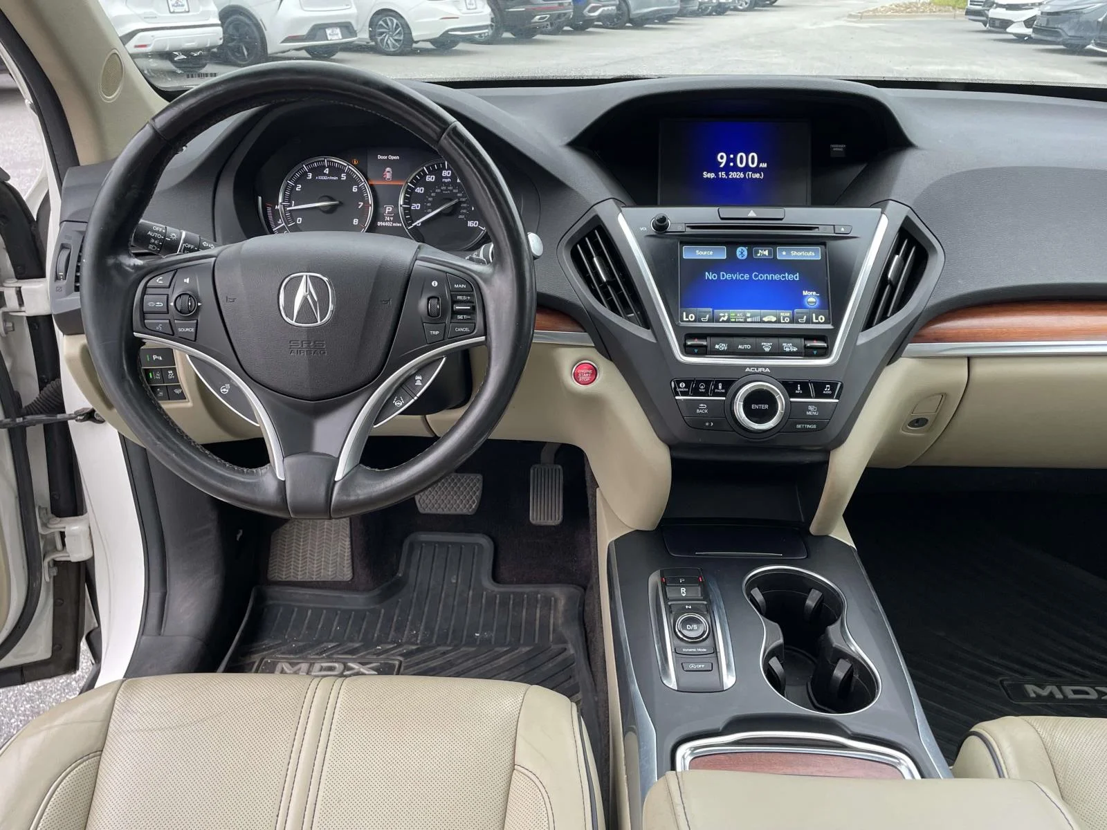 Used 2017 White Diamond Pearl Acura w/Advance Pkg image 4