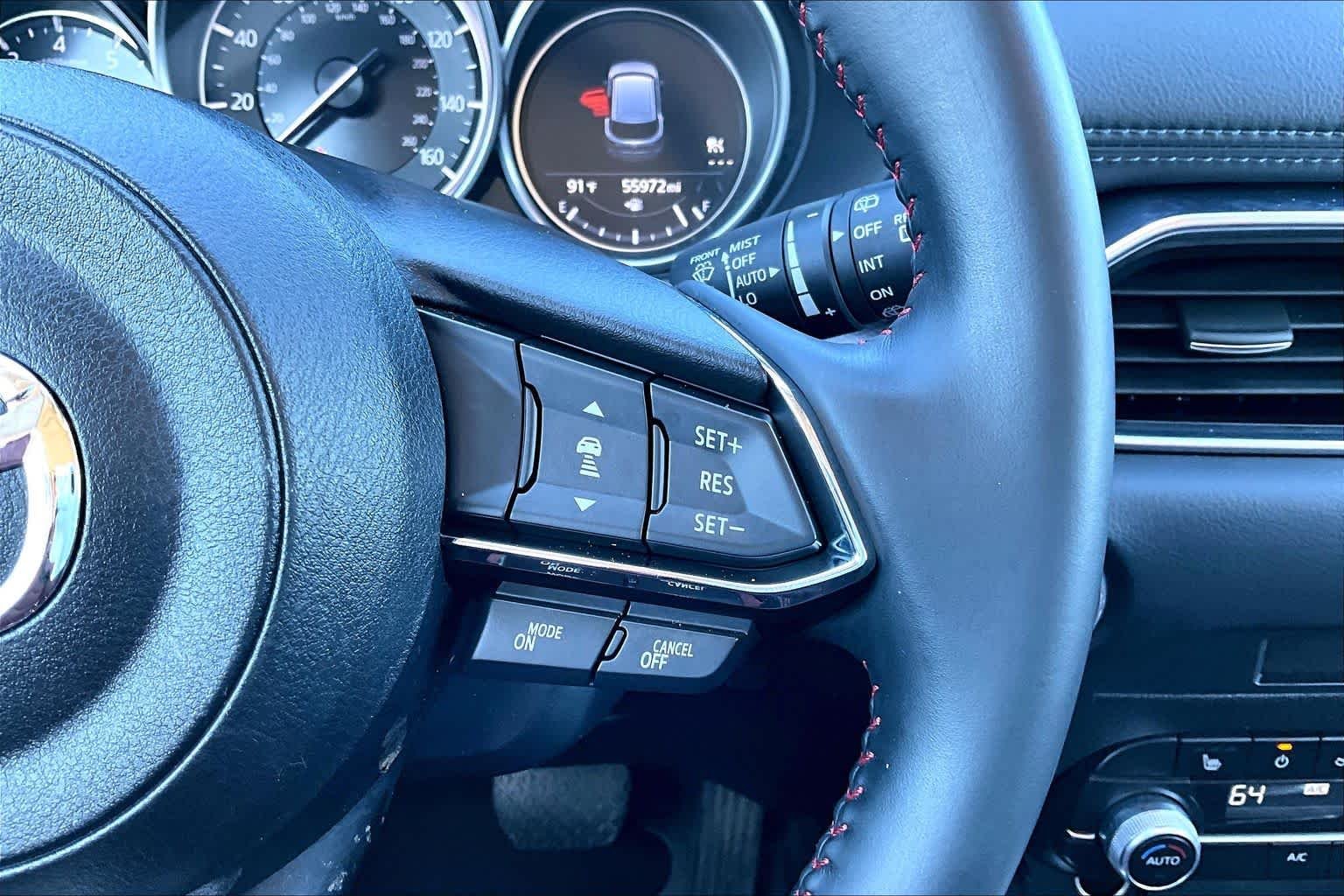Used 2021 Polymetal Gray Mazda Carbon Edition image 23