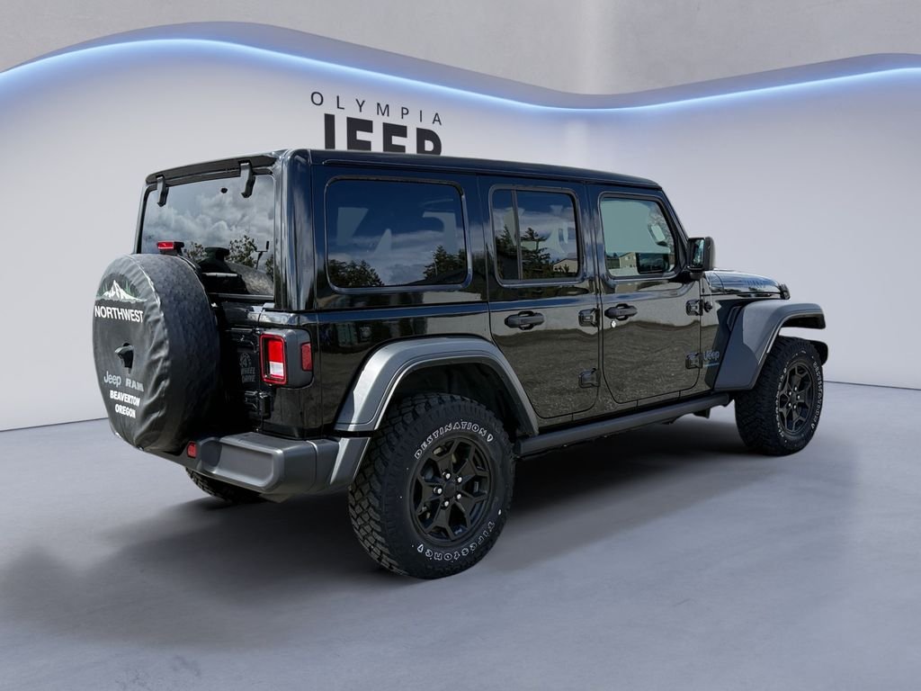 Used 2023 Black Jeep Willys 4xe image 6