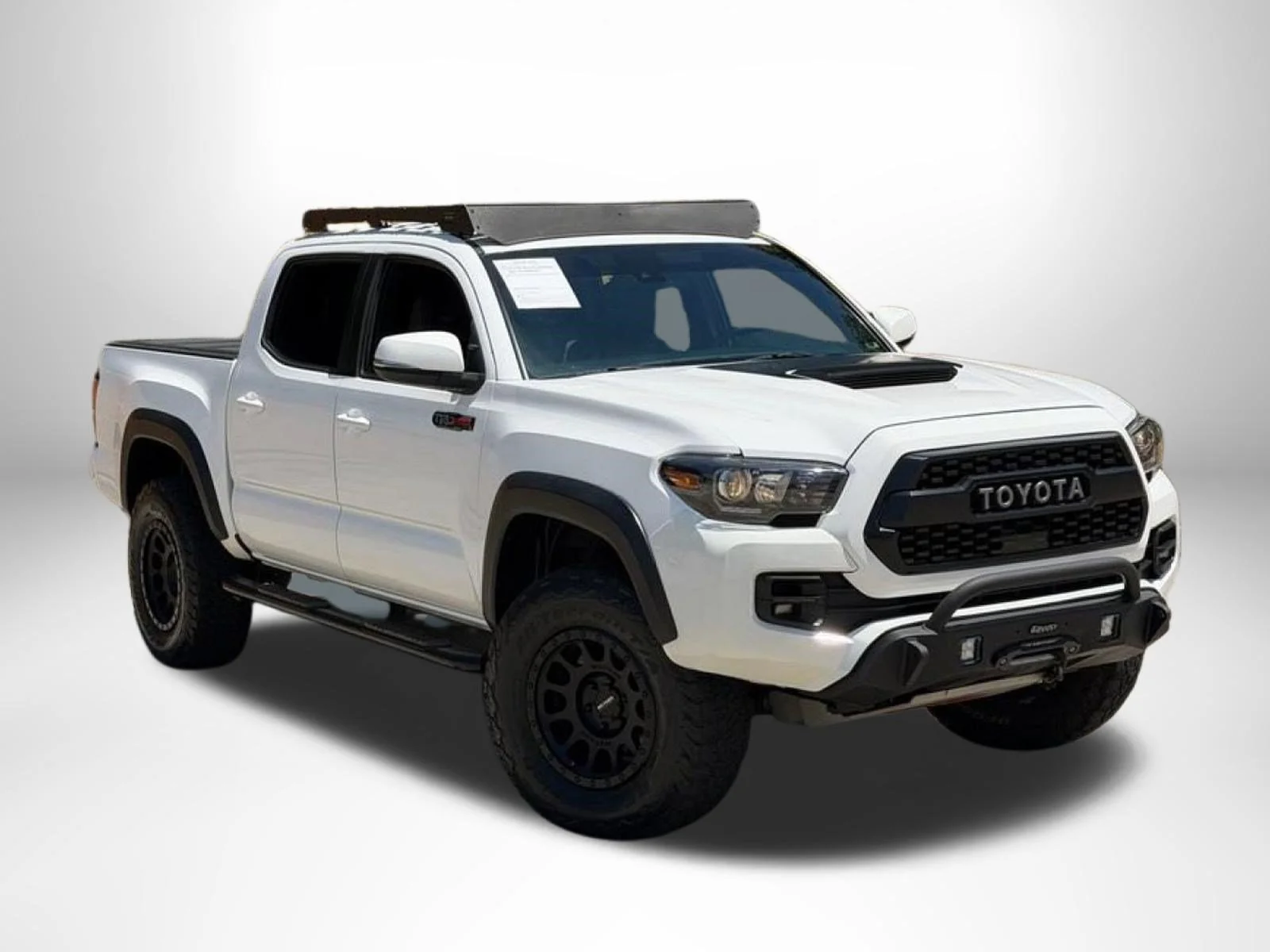 Used 2019 Super White Toyota TRD Pro image 1