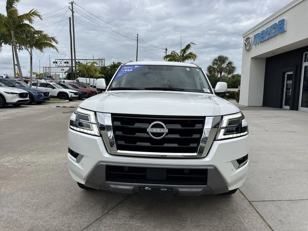 Used 2024 Aspen White Nissan SL image 29