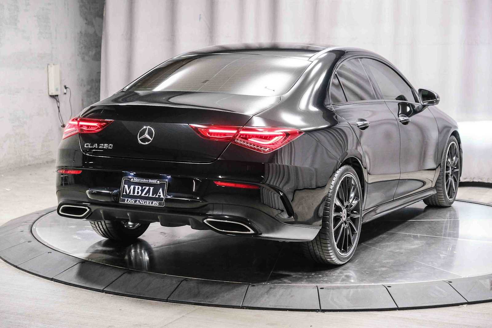 Certified Used 2023 Cosmos Black Metallic Mercedes-Benz CLA 250 image 4