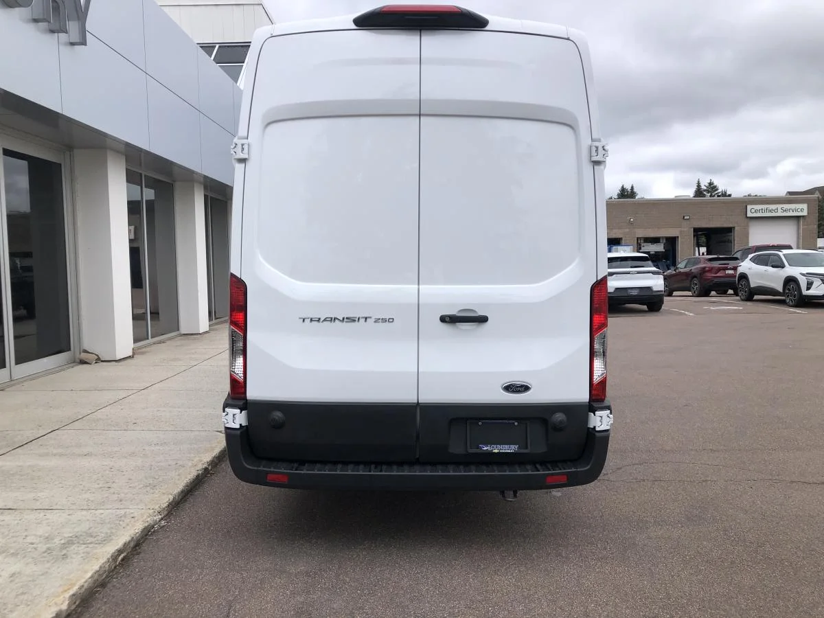 Used 2025 White Ford T-250 148" EL Hi Rf 9070 GVWR RWD image 7