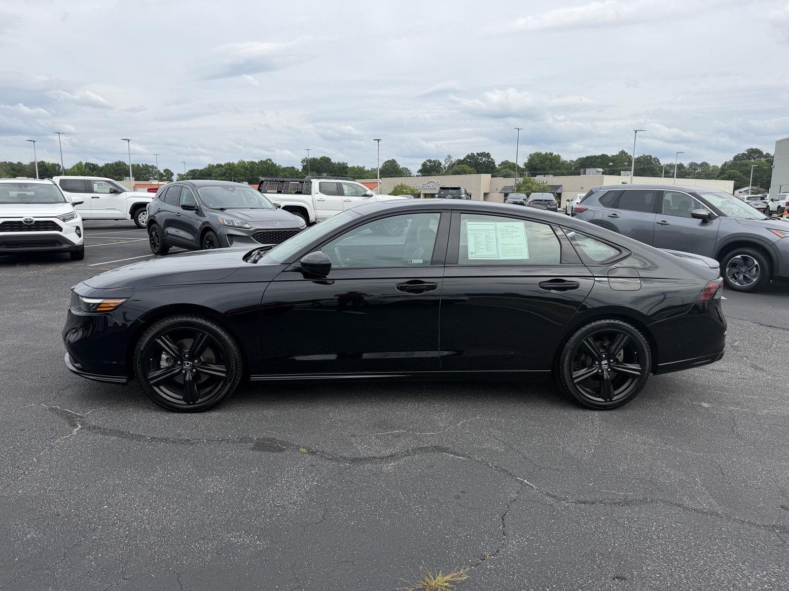 Used 2023 Crystal Black Pearl Honda Sport-L image 4