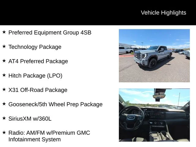 Used 2024 Gray GMC AT4 image 8