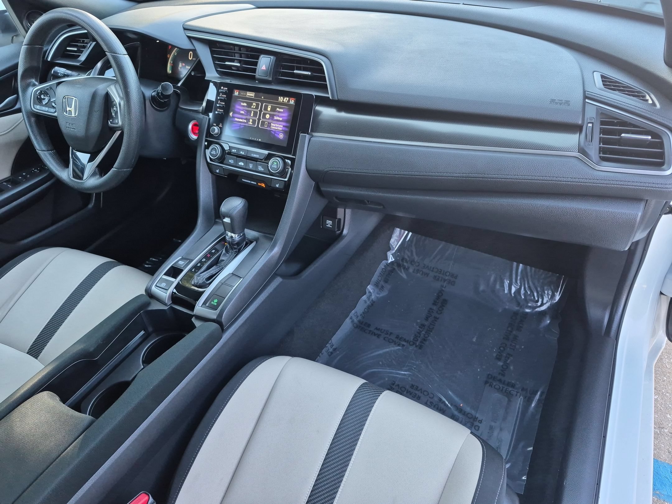 Certified Used 2019 White Orchid Pearl Honda EX Hatchback image 31