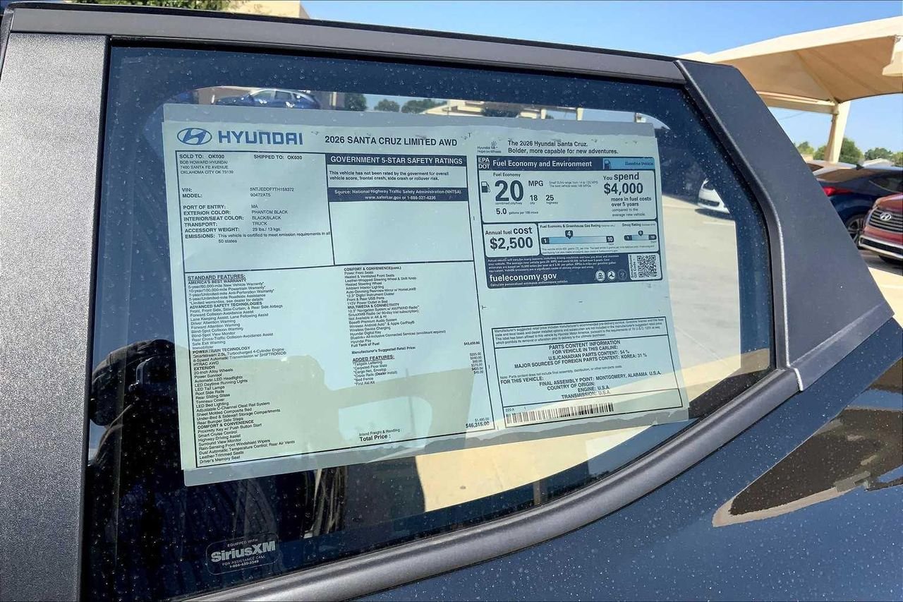 2026 Hyundai Santa Cruz Limited - Photo 18