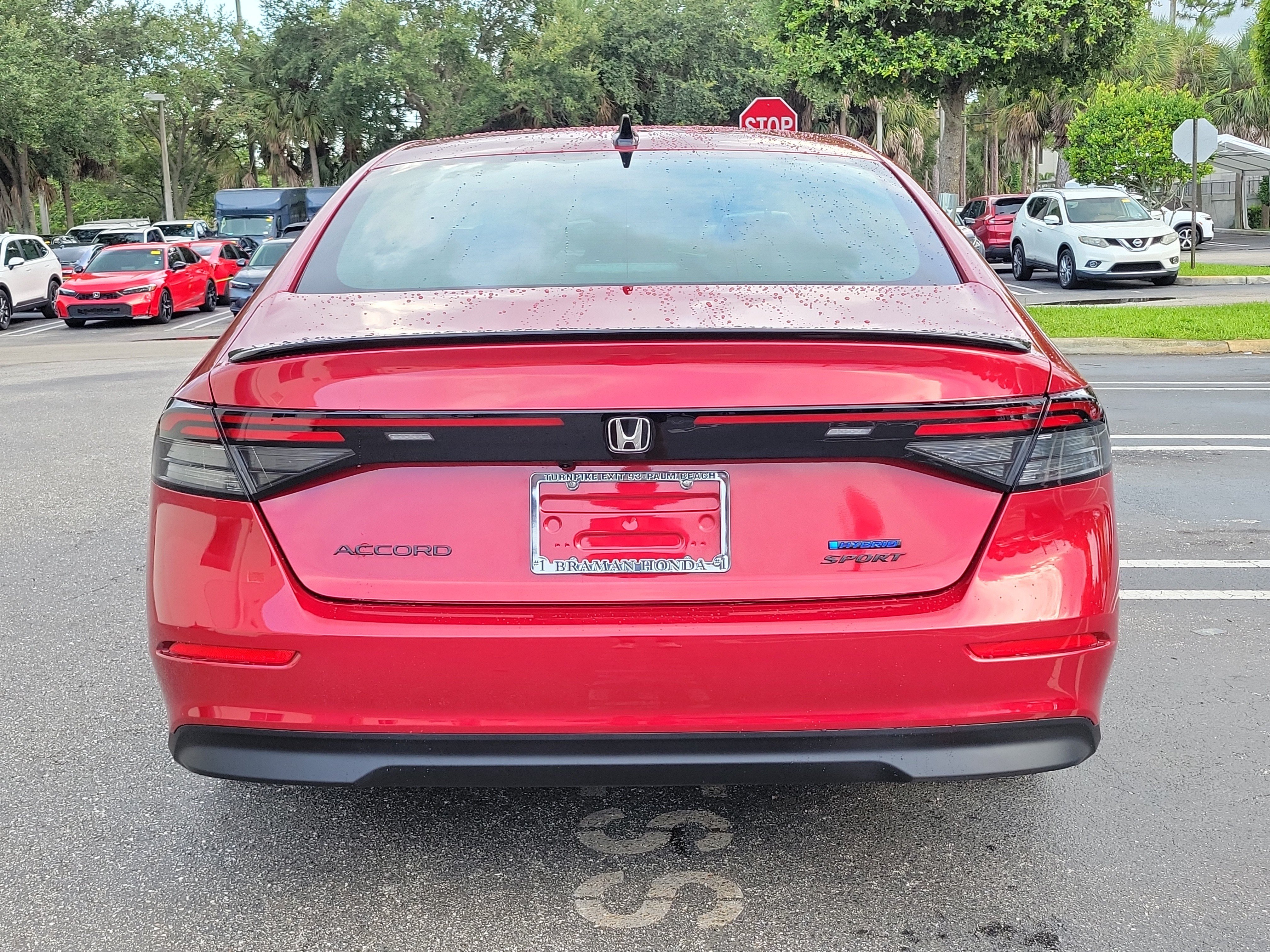 New 2026 Radiant Red Metallic Honda Sport image 5