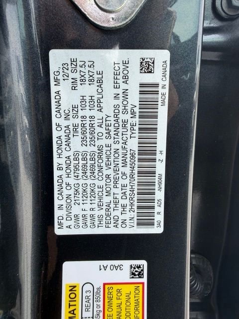 Used 2024 Gray Honda EX-L image 32