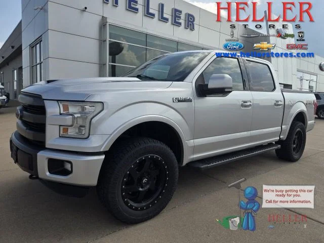Used 2015 Ingot Silver Ford Lariat image 1