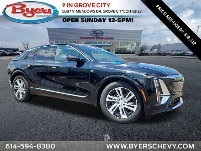 Used 2024 Stellar Black Metallic Cadillac Tech image 1