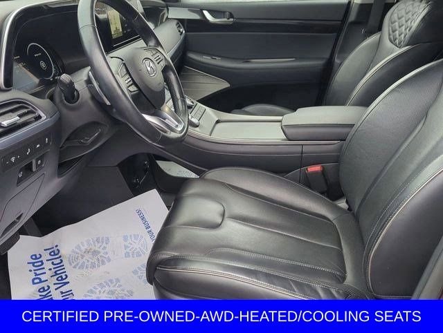 Certified Used 2021 Red Hyundai Limited image 14