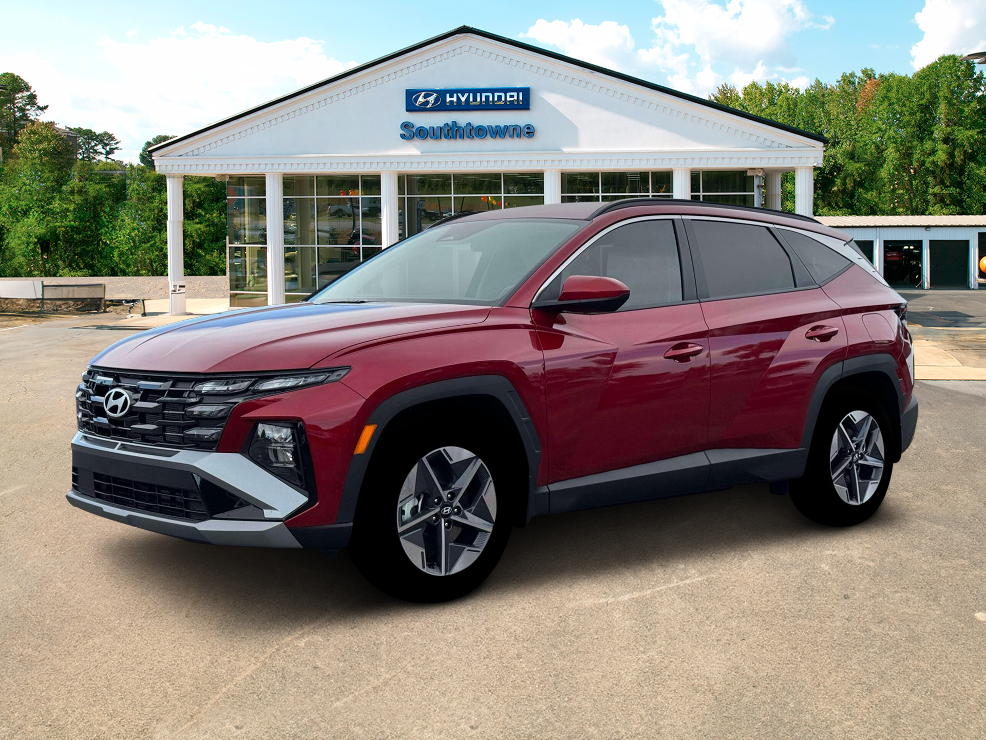 New 2026 Red Hyundai SEL FWD image 2