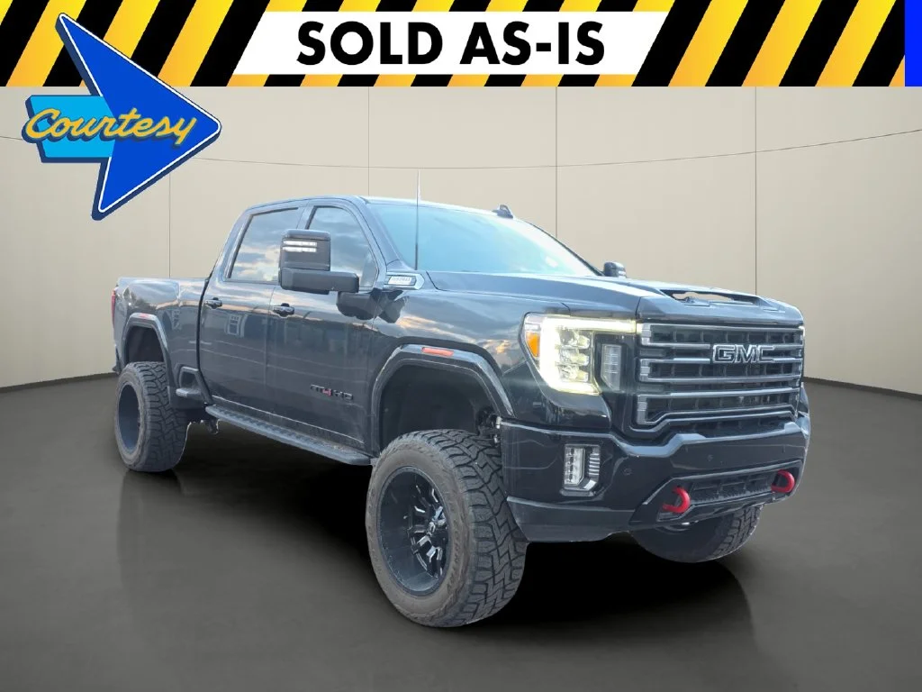 Used 2022 Black GMC AT4 image 1
