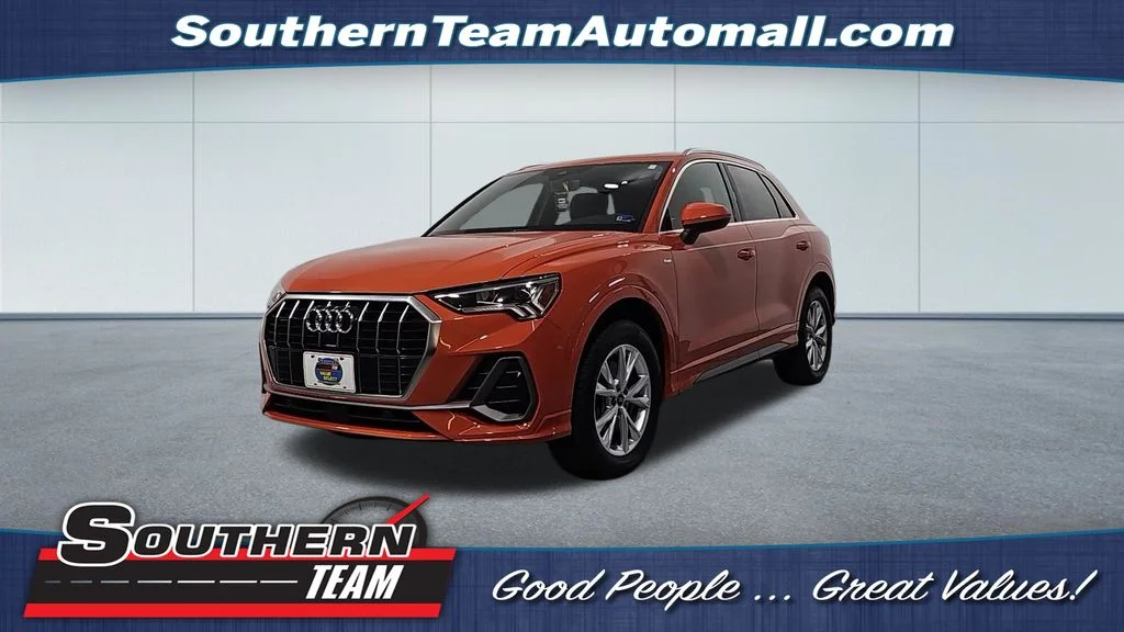 Used 2024 Orange Audi Premium Plus image 1