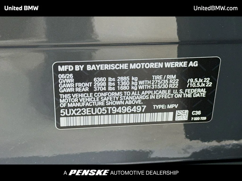 New 2026 Gray Metallic BMW xDrive40i image 15