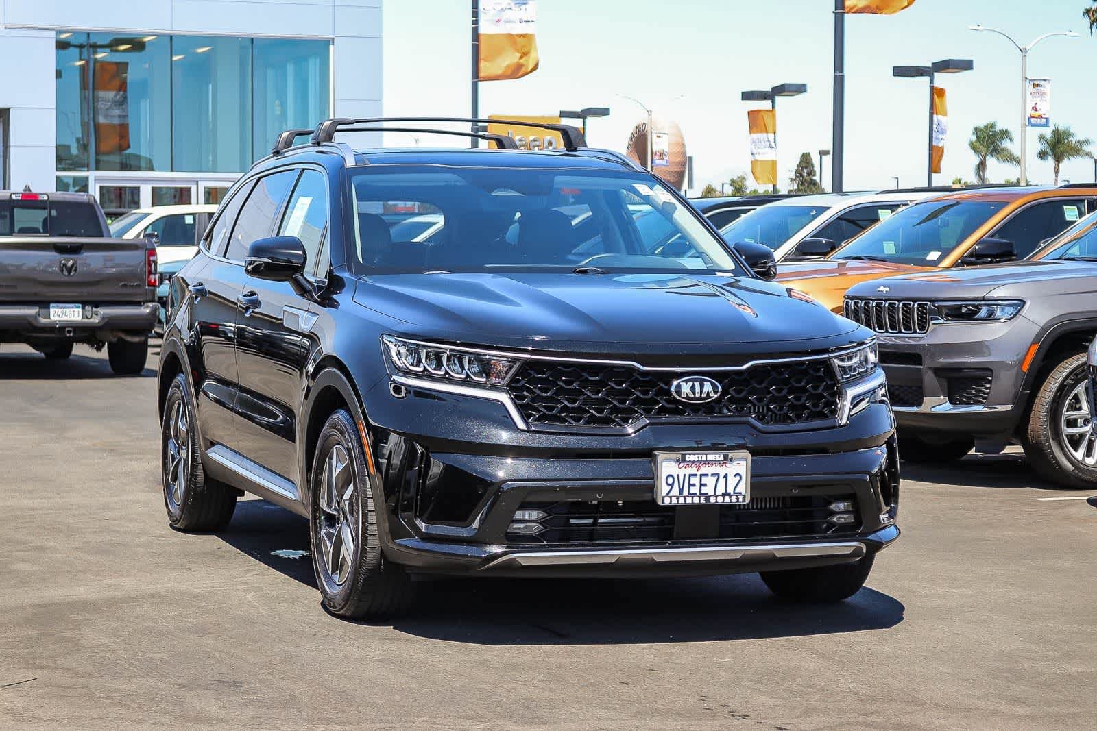 Used 2021 Aurora Black Kia EX image 3