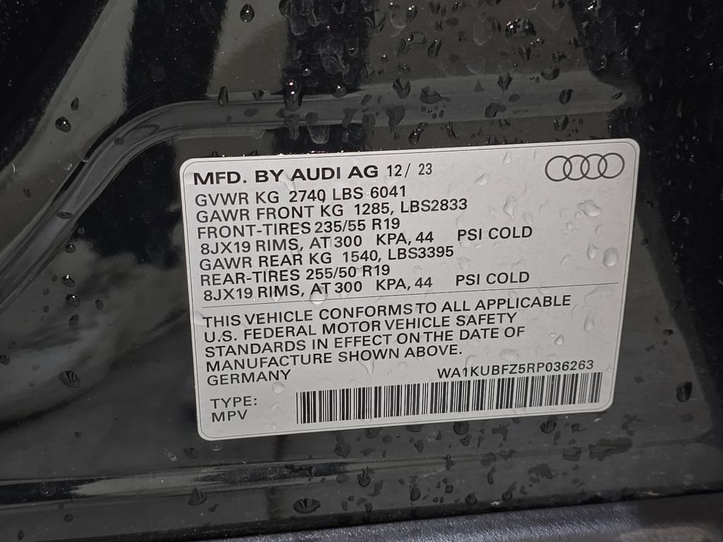 Used 2024 Black Audi Premium image 37