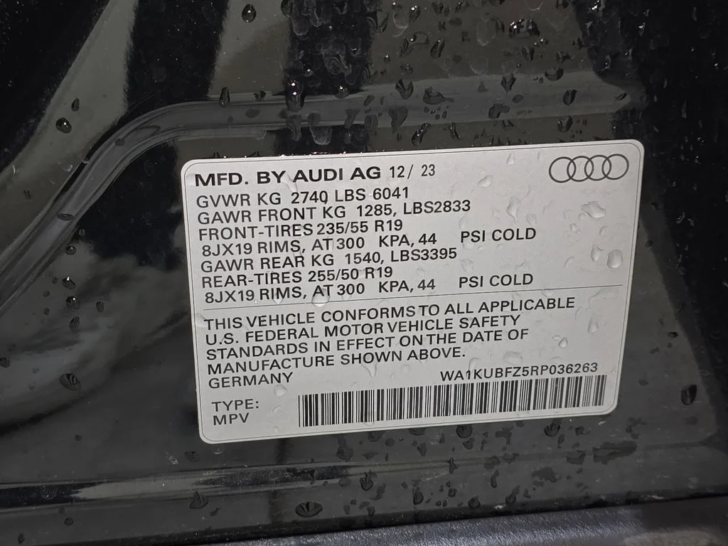 Used 2024 Black Audi Premium image 37