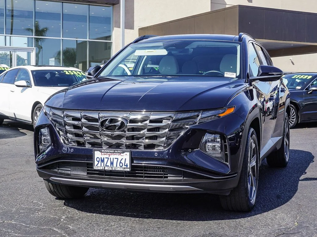 Used 2024 Blue Hyundai Limited image 3