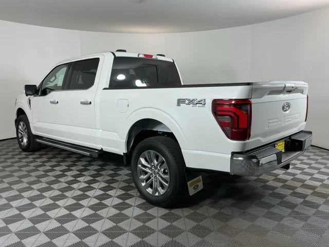 New 2026 Star White Metallic Tri-Coat Ford Lariat image 6