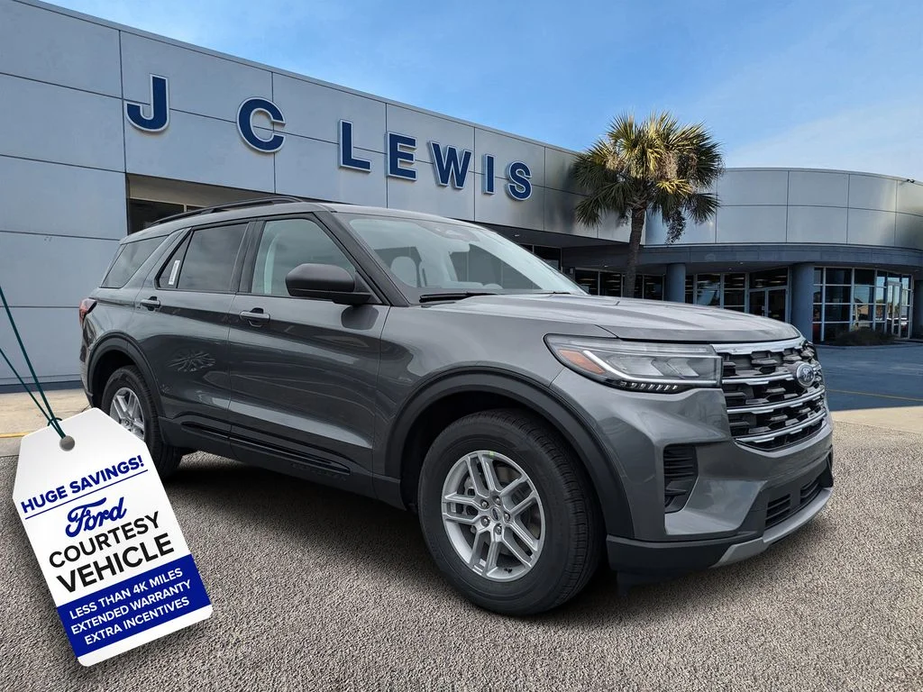 New 2026 Carbonized Gray Metallic Ford Active image 1