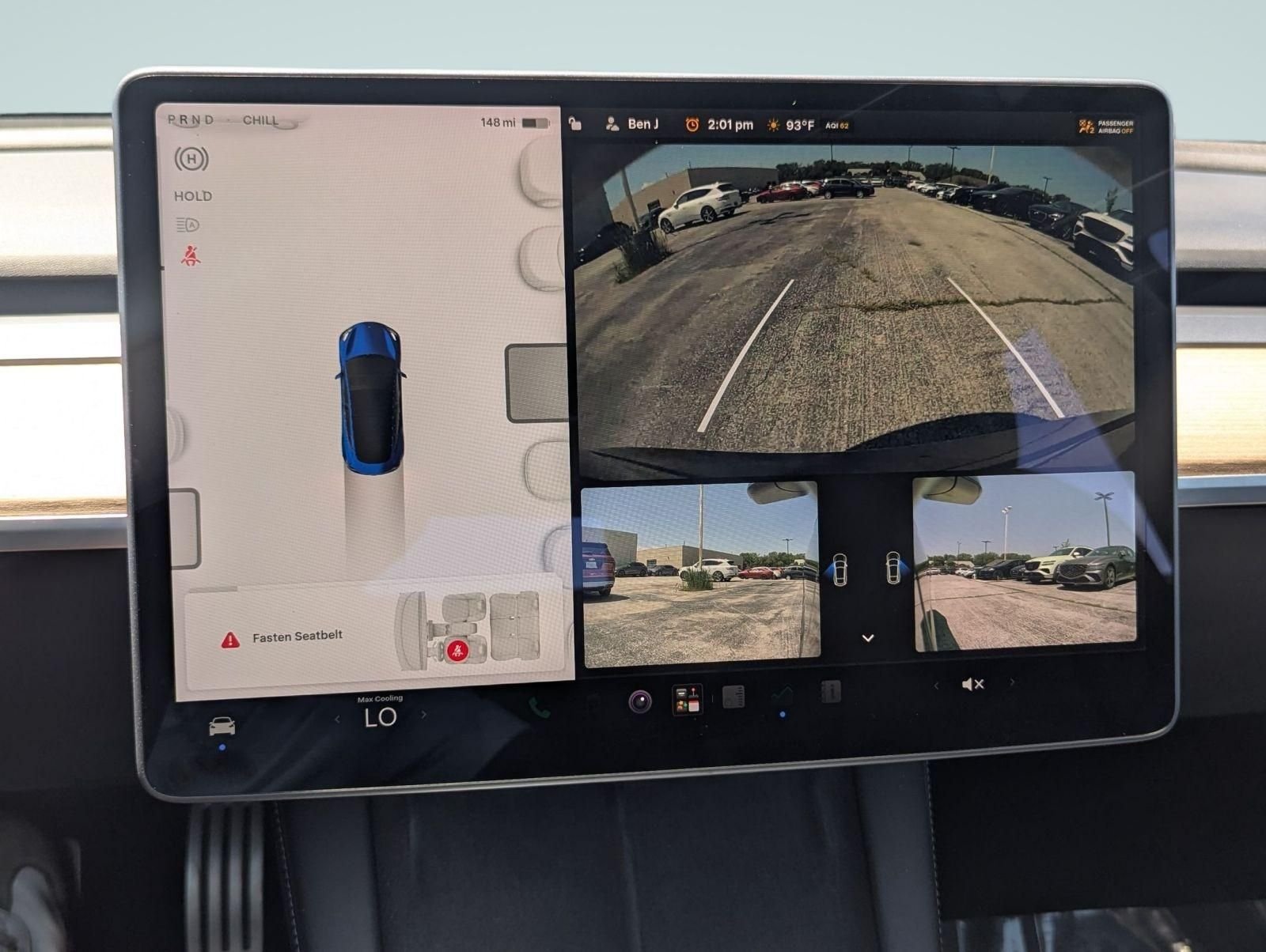 Used 2021 Blue Tesla Performance image 13