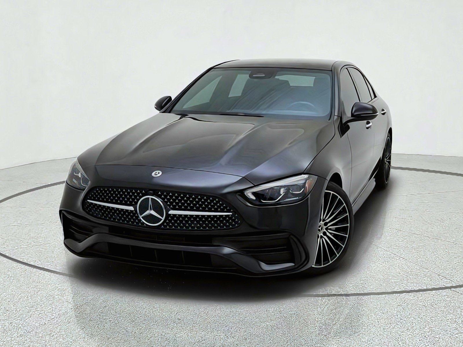 Certified Used 2023 Black Mercedes-Benz C 300 image 2