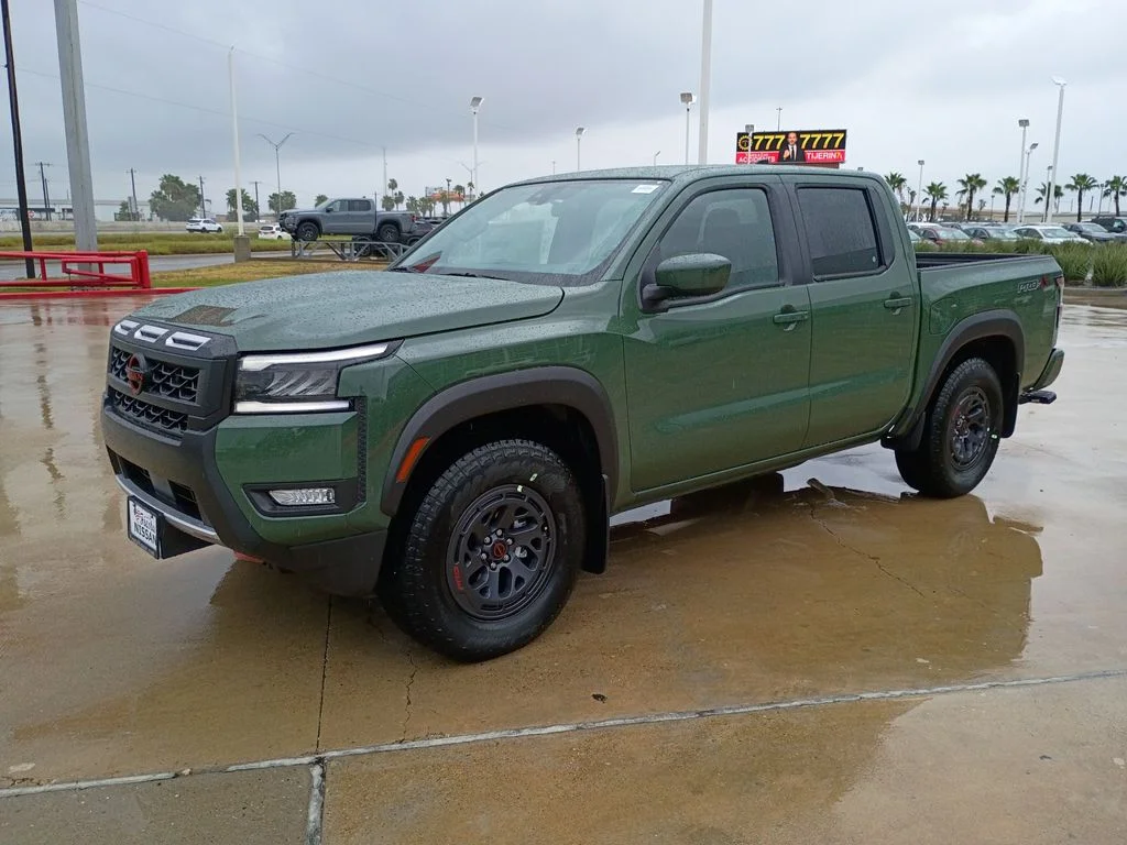 New 2026 Tactical Green Metallic Nissan Crew Cab PRO-X® image 1