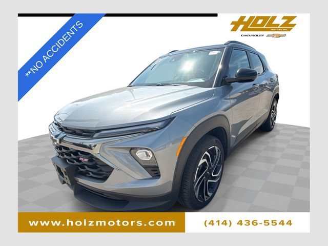 Certified Used 2024 Sterling Gray Metallic Chevrolet RS image 1