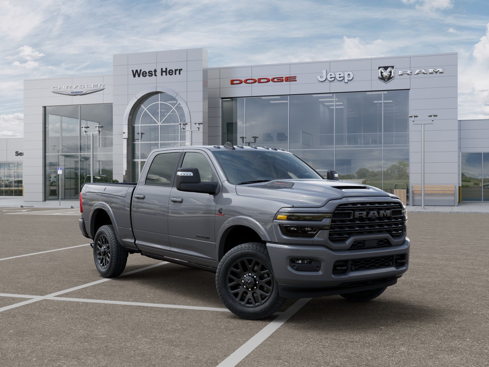 New 2026 Ceramic Gray Clear-Coat Exterior Paint RAM Limited image 55