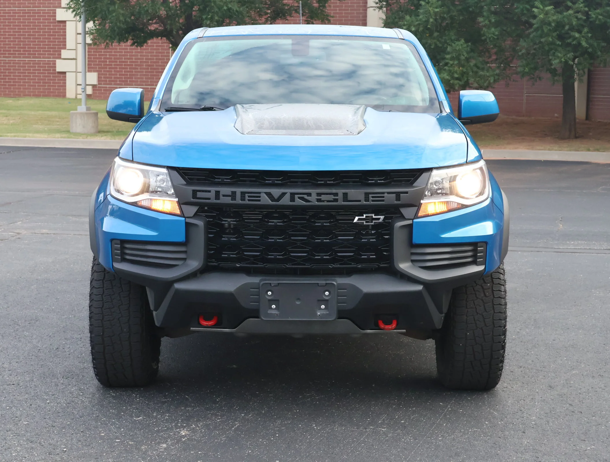 Used 2022 Bright Blue Metallic Chevrolet 4WD ZR2 image 28