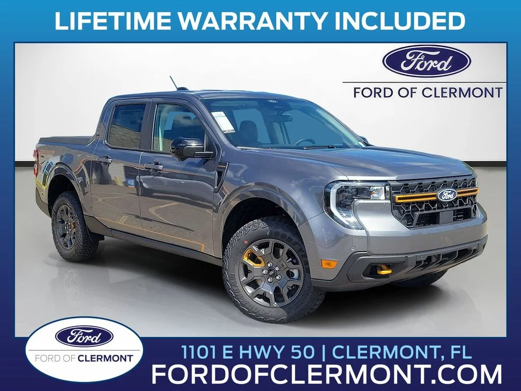 New 2026 Carbonized Gray Metallic Ford Tremor® image 1