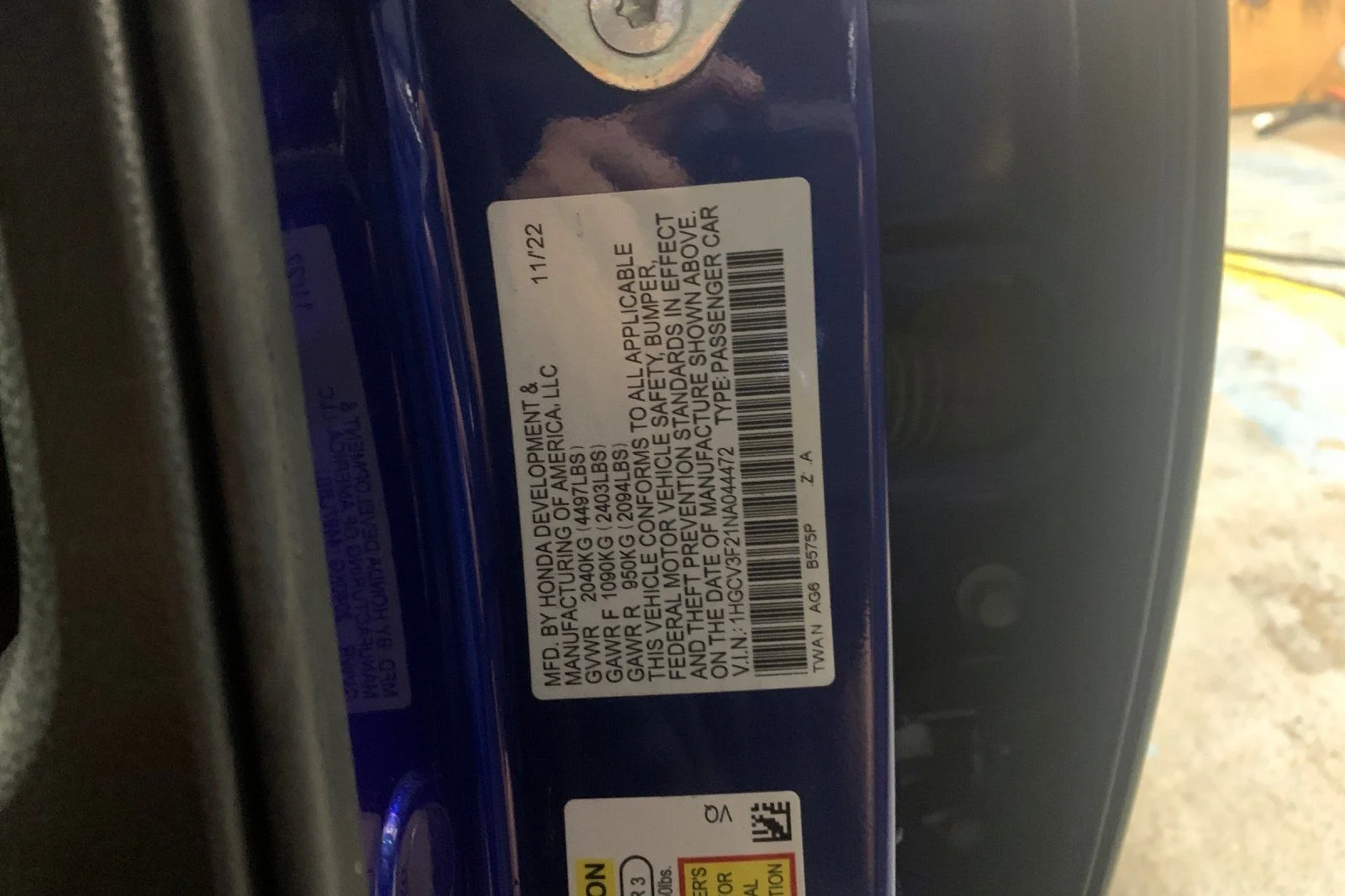 Certified Used 2022 Still Night Pearl Honda Sport image 33