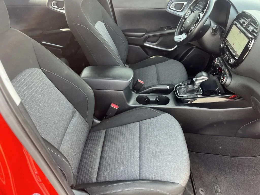 Used 2022 Inferno Red Kia EX image 19