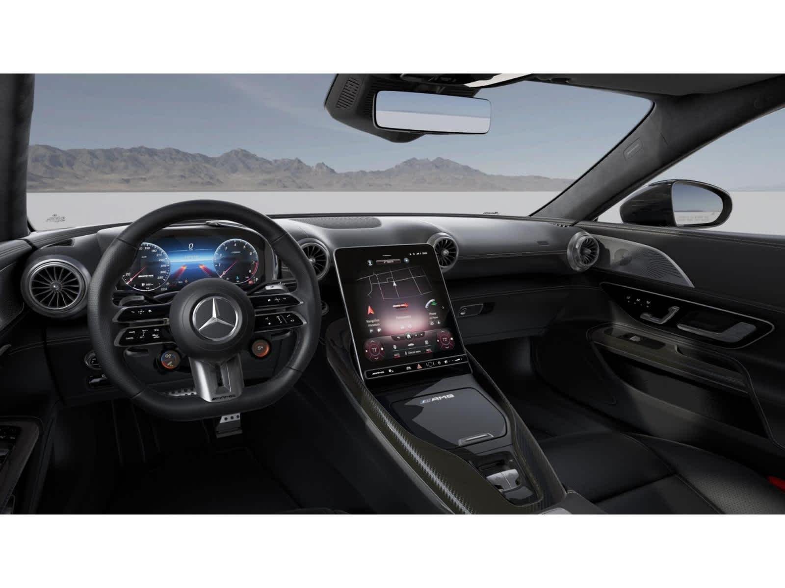 New 2027 MANUFAKTUR Alpine Grey Mercedes-Benz AMG® SL 55 Roadster image 2