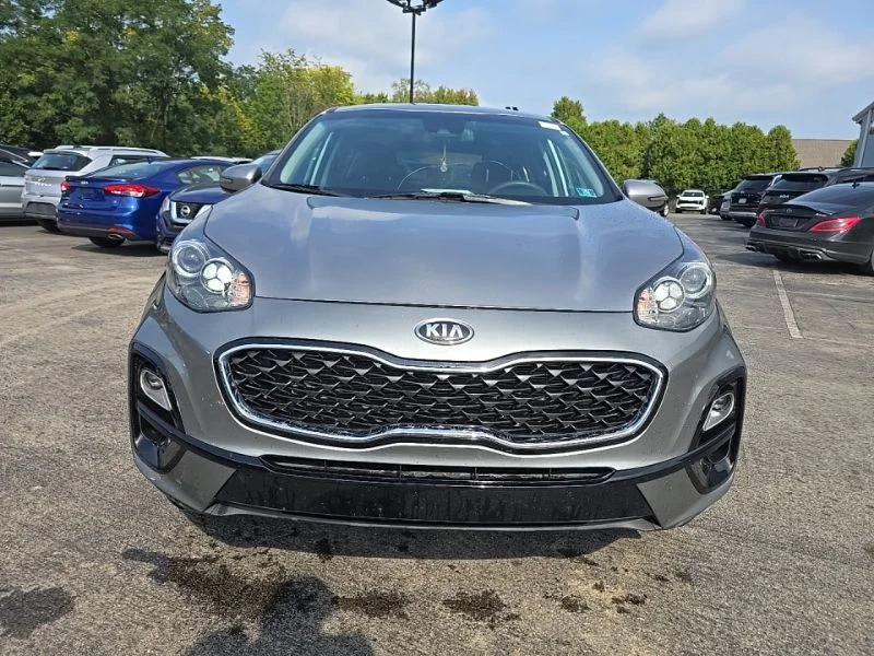 Used 2021 Gray Kia LX image 2