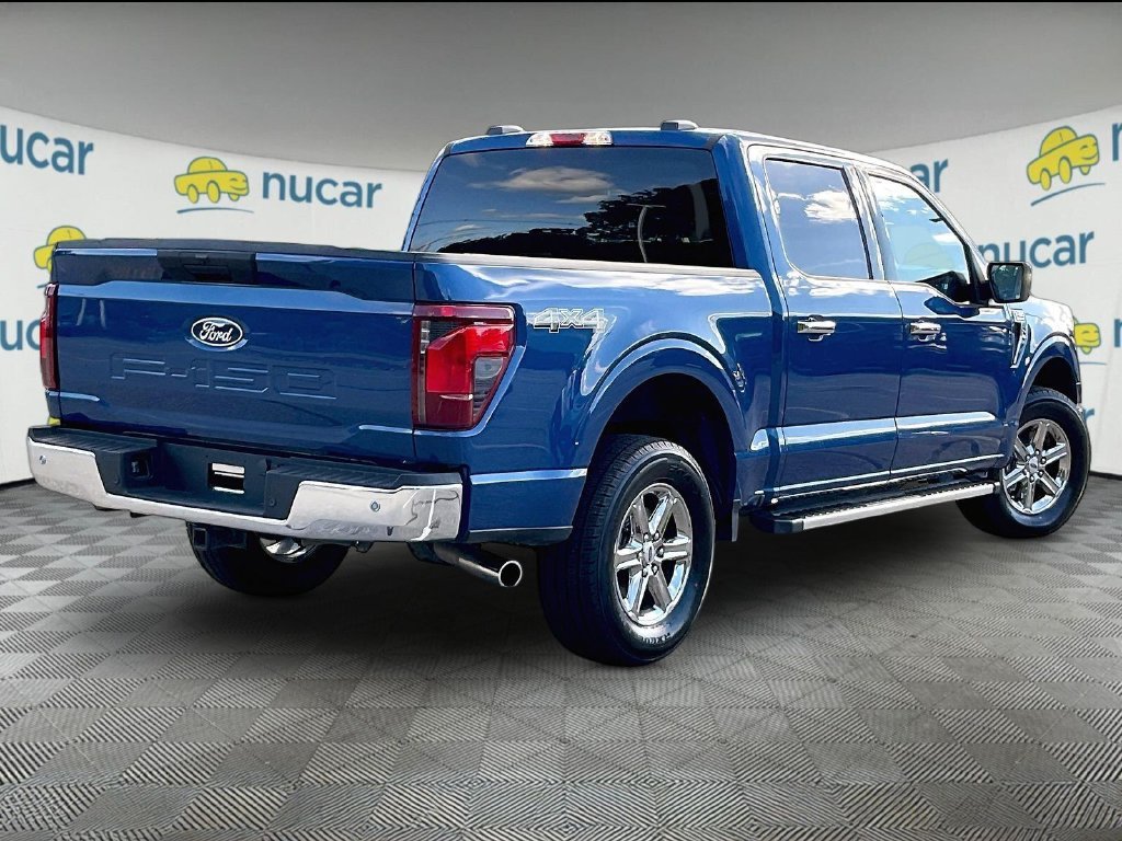 Used 2025 Blue Metallic Ford XLT image 6