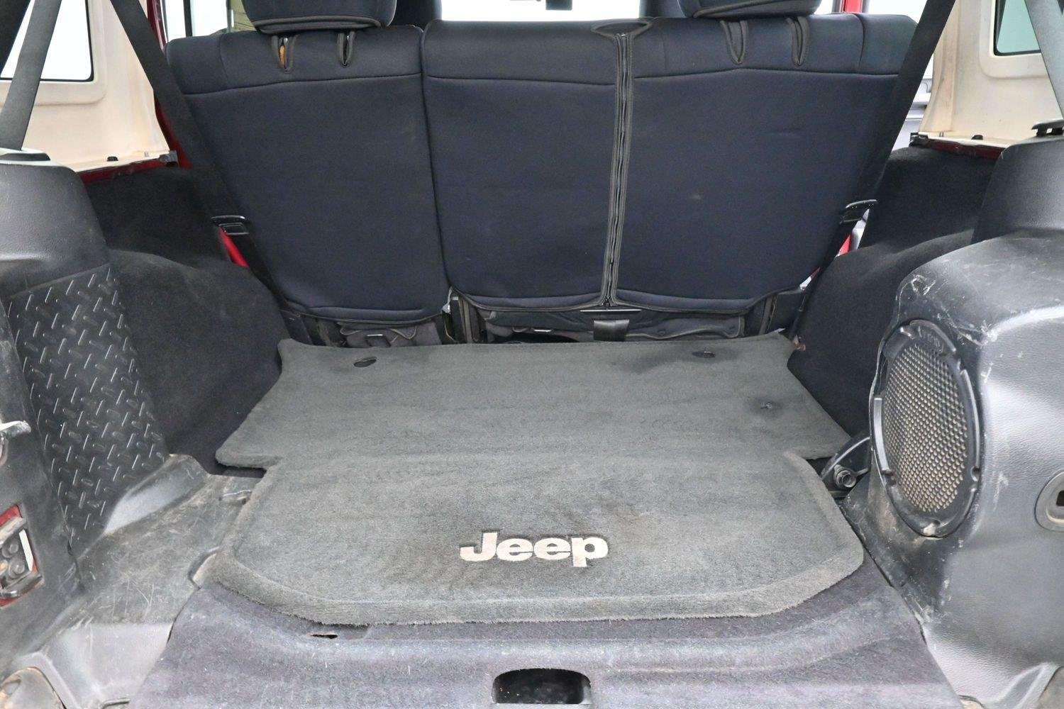 Used 2011 Deep Cherry Red Crystal Pearlcoat Jeep Sahara image 10