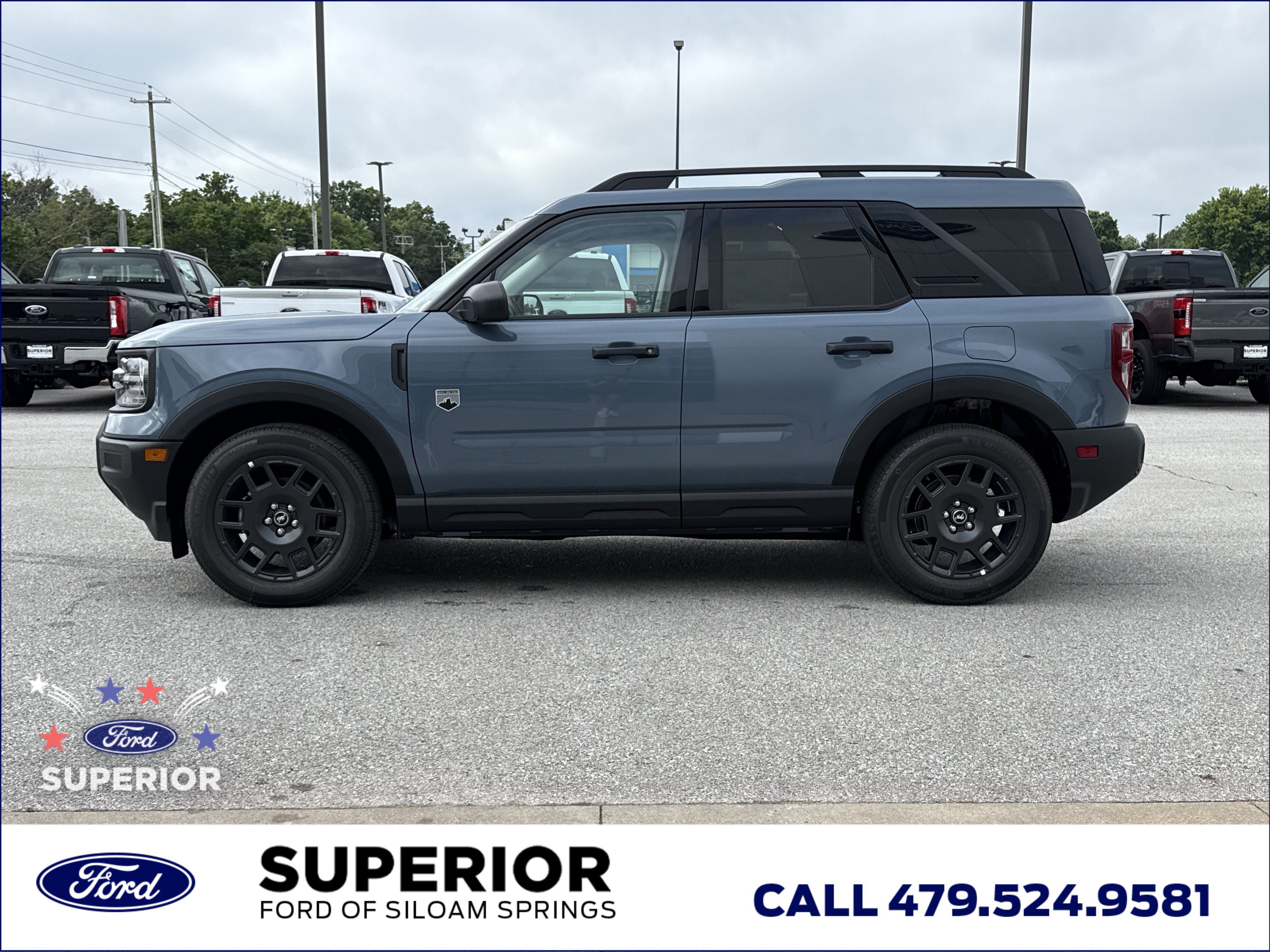 New 2026 Azure Gray Metallic Tri-Coat Ford Big Bend 4WD image 10