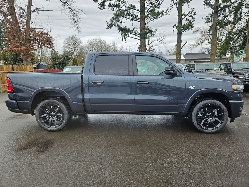 New 2026 Forged Blue Metallic Exterior Paint RAM Laramie image 8