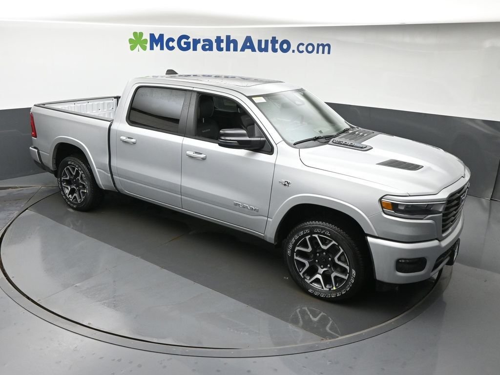 New 2026 Silver Zynith Exterior Paint RAM Laramie image 3