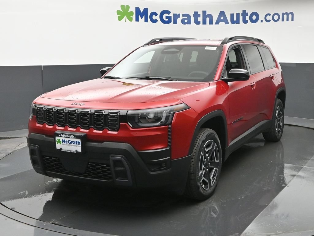 New 2026 Red Hot Pearl-Coat Exterior Paint Jeep Laredo image 18