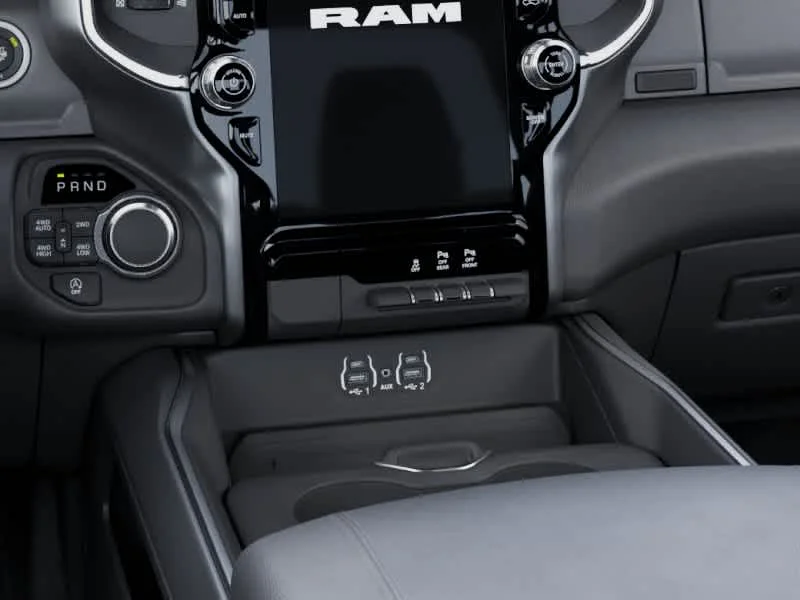New 2027 Diamond Black Crystal Pearlcoat Ram Big Horn image 24