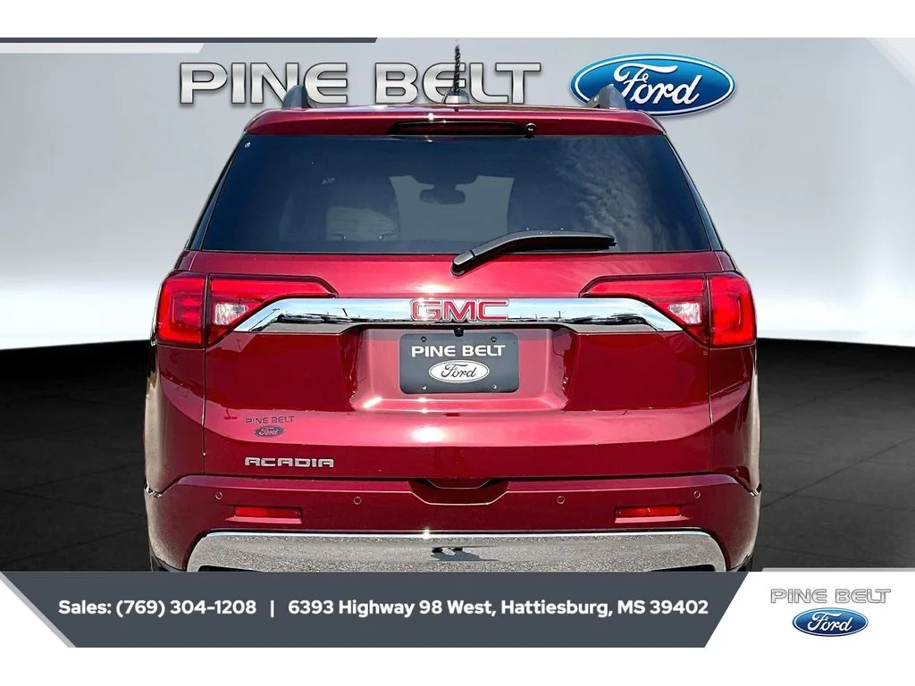 Used 2018 Crimson Red Tintcoat GMC Denali image 4